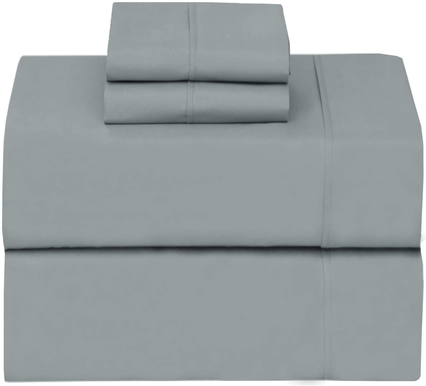 Ruvanti 4 Pcs King Size Bed Sheets, Extra Soft Brushed 1800 Microfiber ...