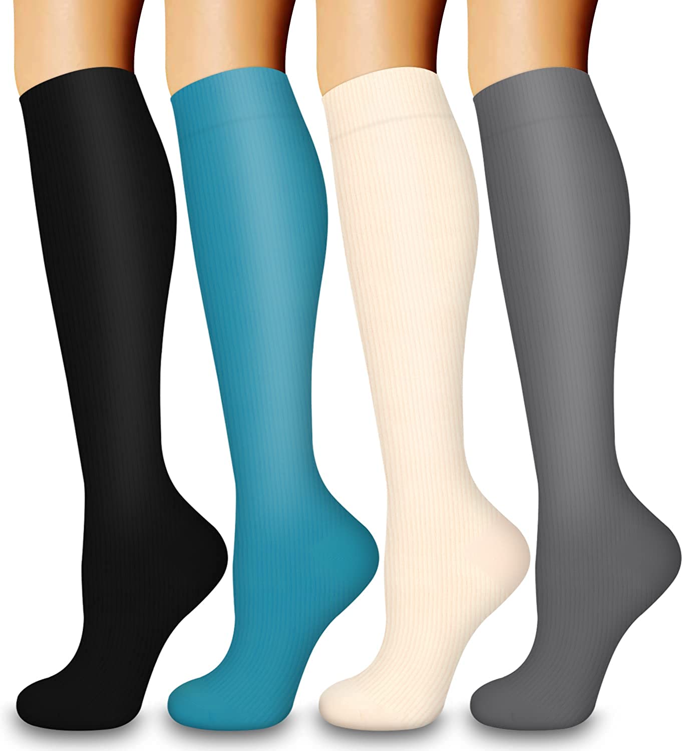 Laite Hebe 4 Pairs-Compression Socks for Sale in Peoria, AZ - OfferUp