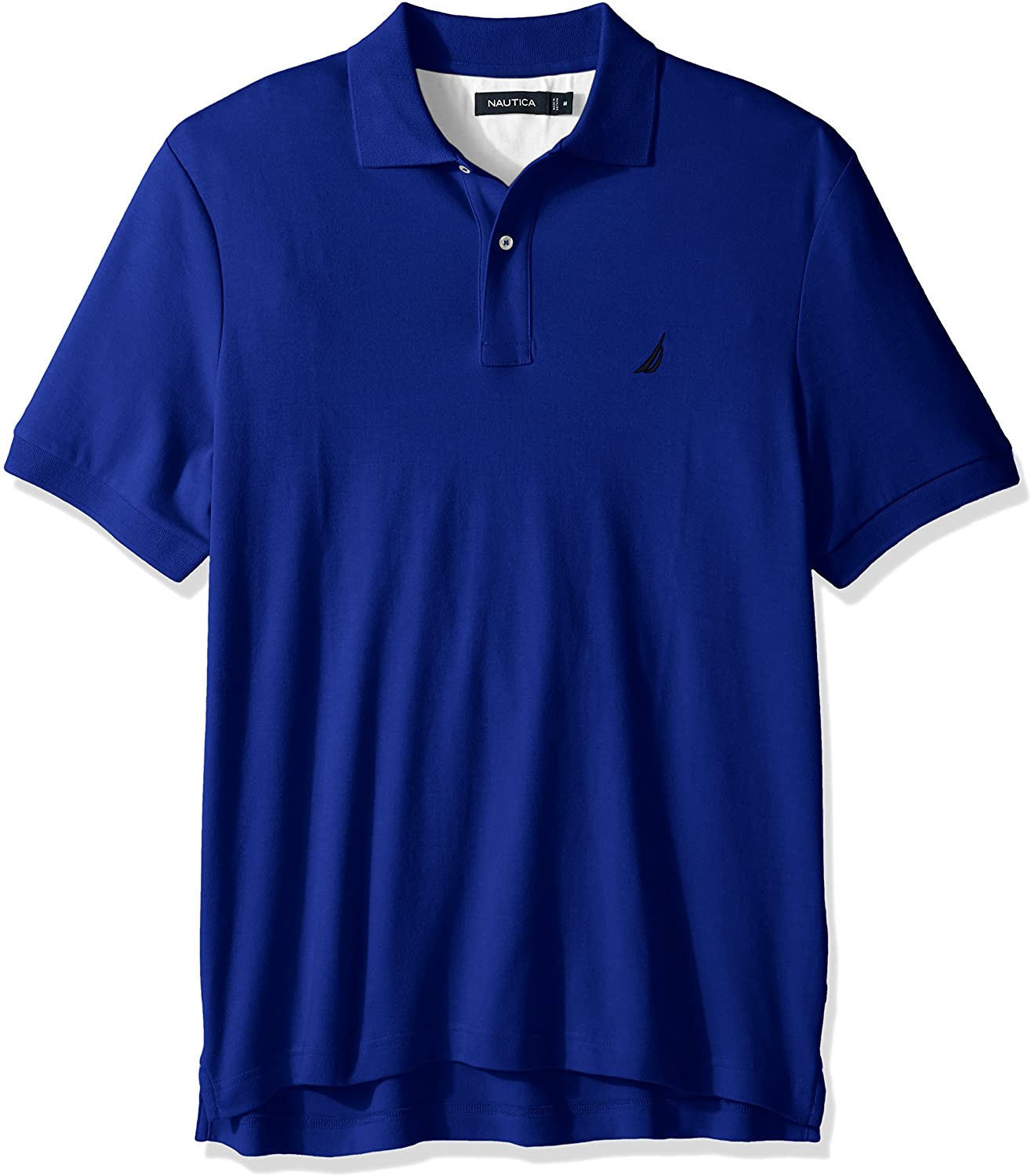 Nautica Men#039;s Classic Fit Short Sleeve Solid Soft Cotton Polo Shirt  eBay