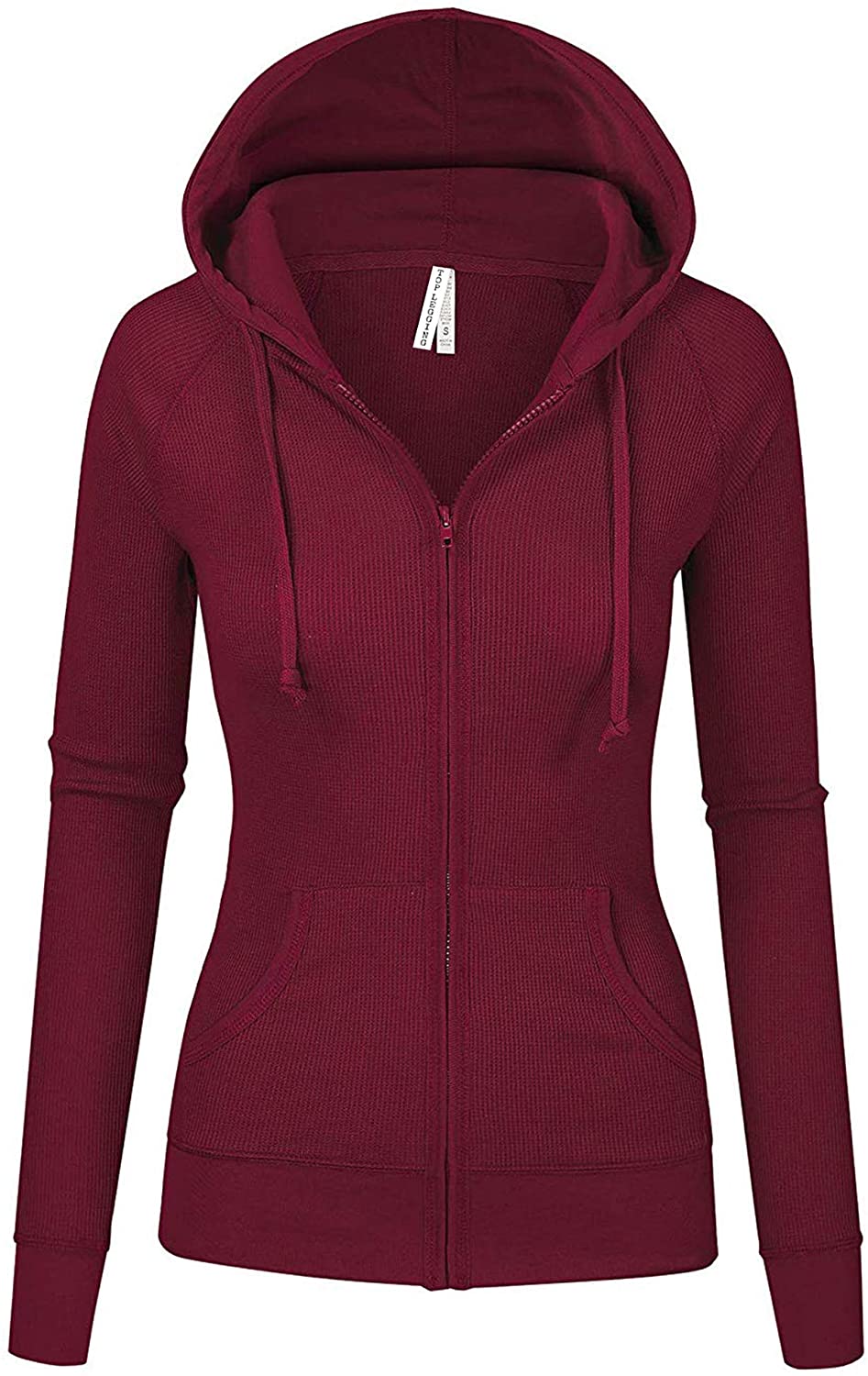 fvwitlyh Womens Oversized Sweatshirts Women's Active Casual Zip Up Hoodie  Jacket, Lightweight Thin Junior Plus Sweater Red Medium
