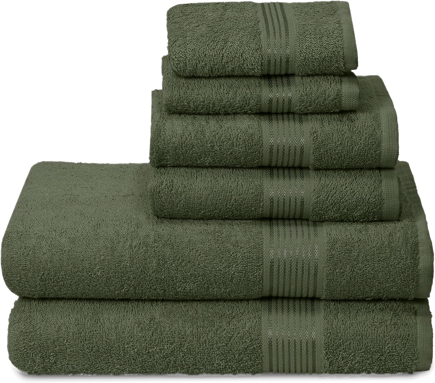 Belizzi Home Cotton 2 Pack Oversized Bath Towel Set 28x55 inches