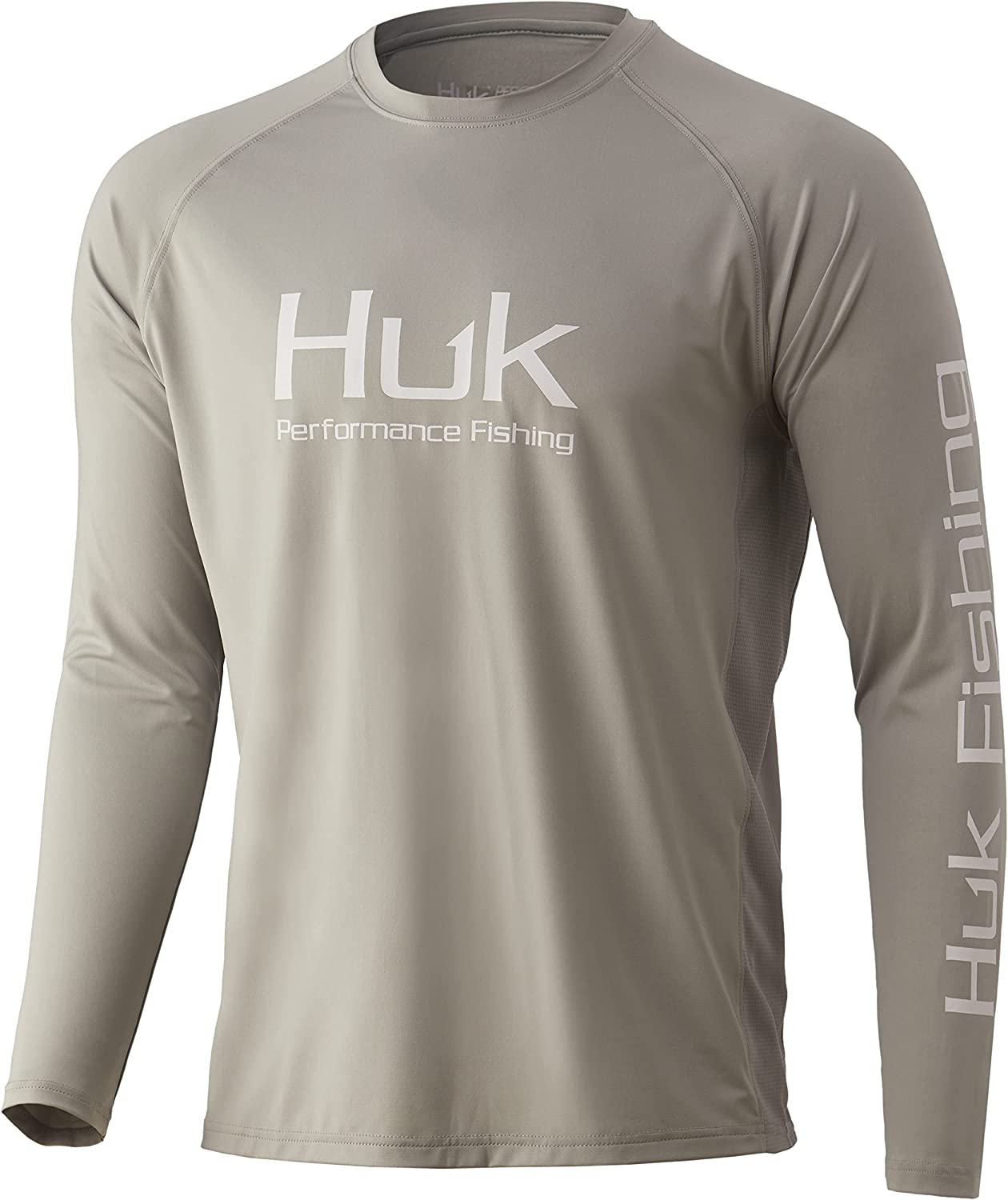 HUK Mens Pursuit Vented Long Sleeve Shirt, 30 UPF Fishing Shirt
