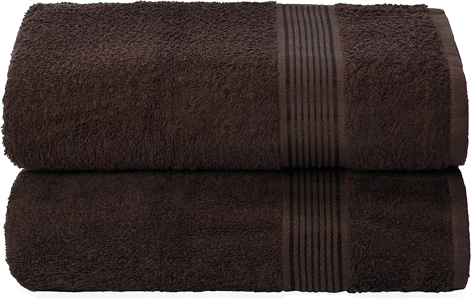 Belizzi Home Cotton 2 Pack Oversized Bath Towel Set 28x55 inches, Large Bath  Tow