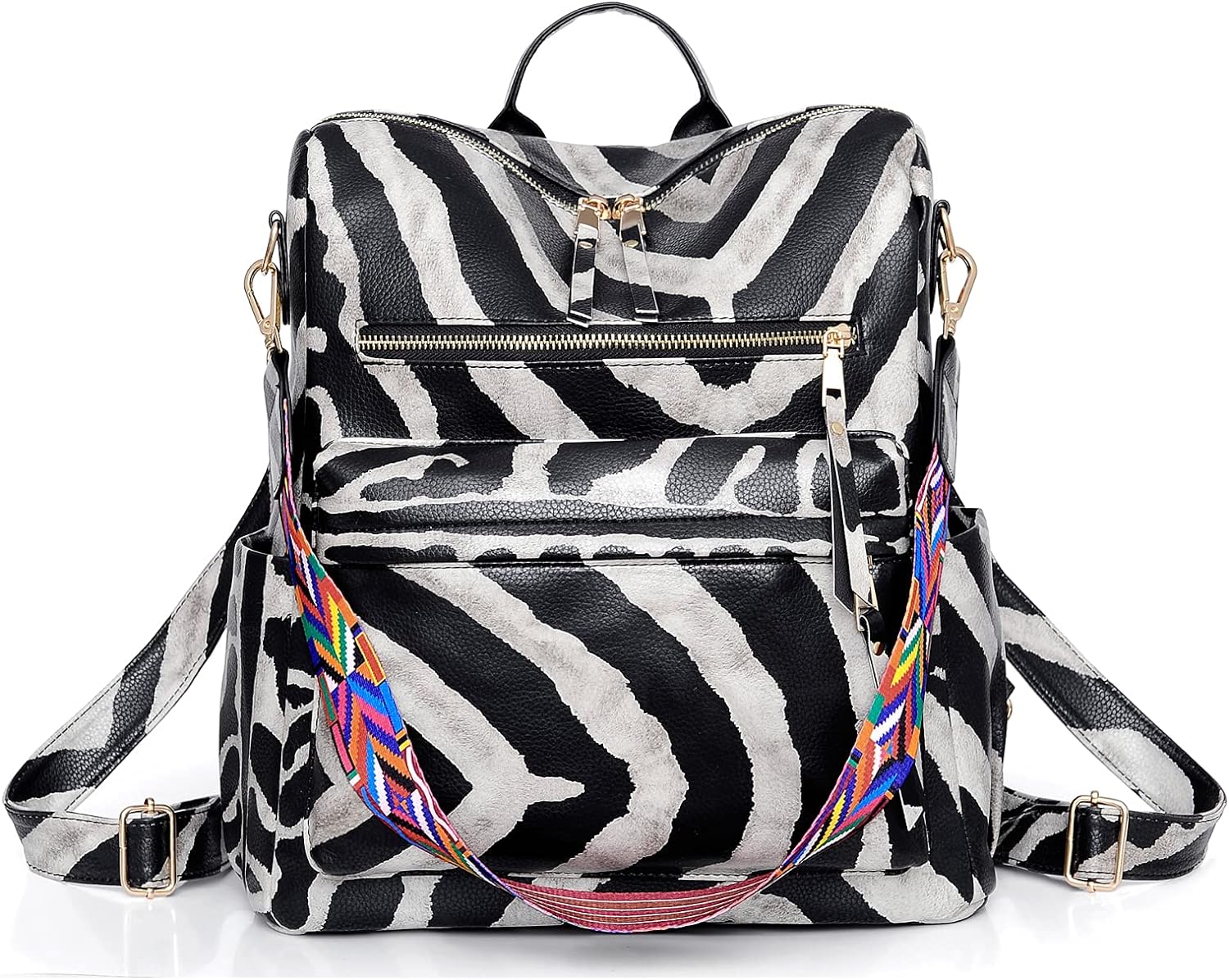 ZOCILOR Women's Fashion Backpack Purse Multipurpose Design