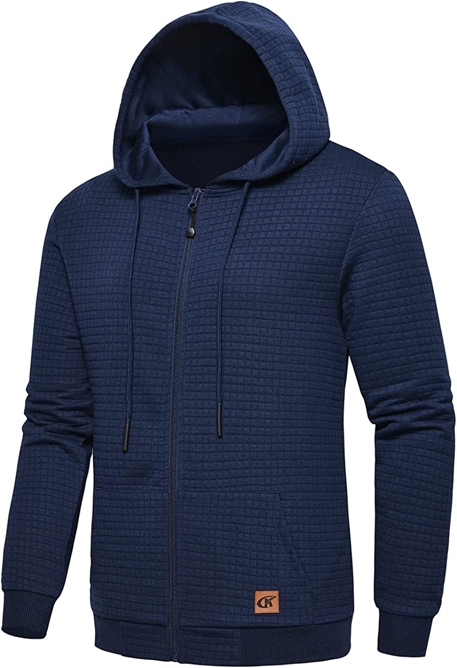 Hooded sweatshirt with zipper sale pockets