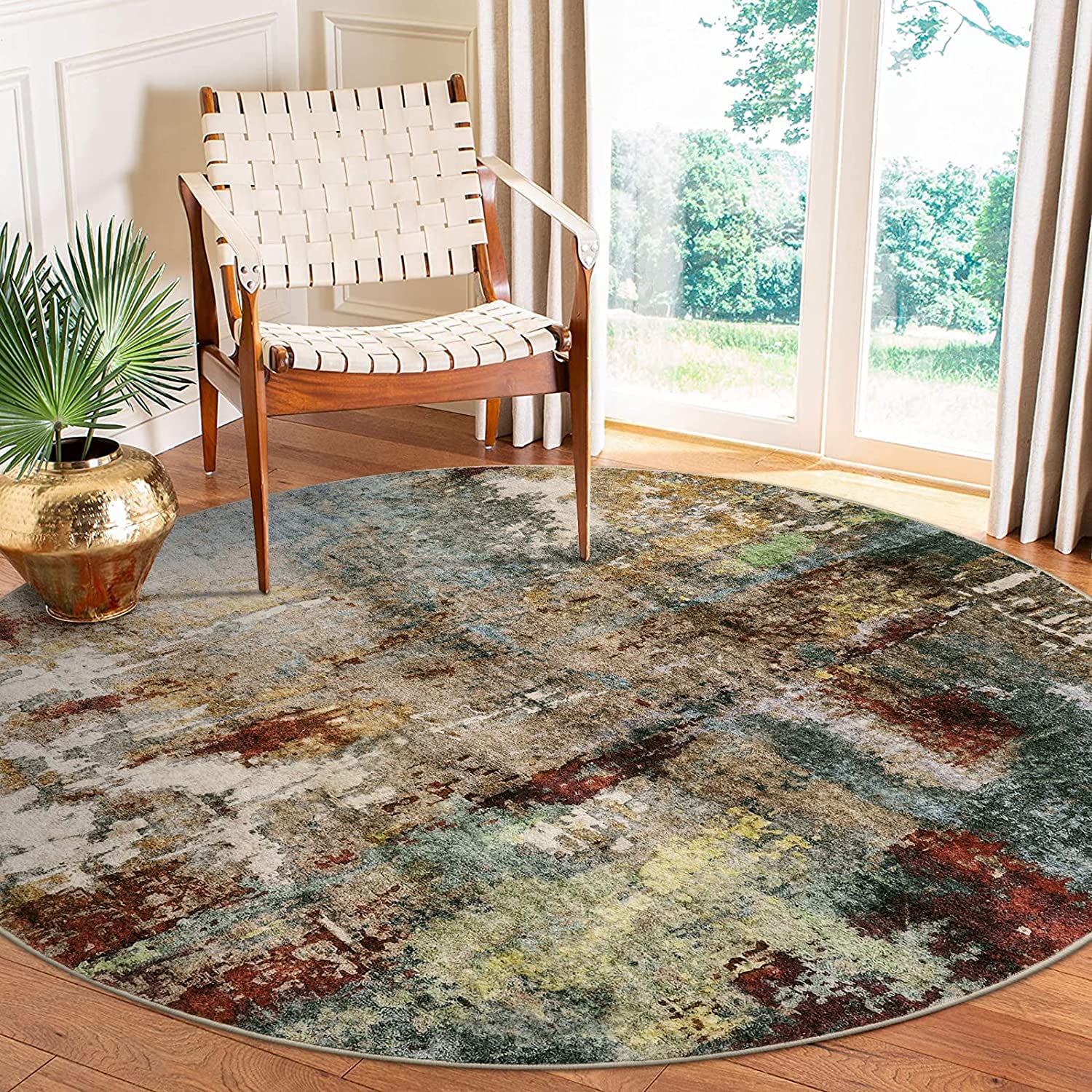  Lahome Boho Entryway Rugs Indoor Non-Slip - 2x3