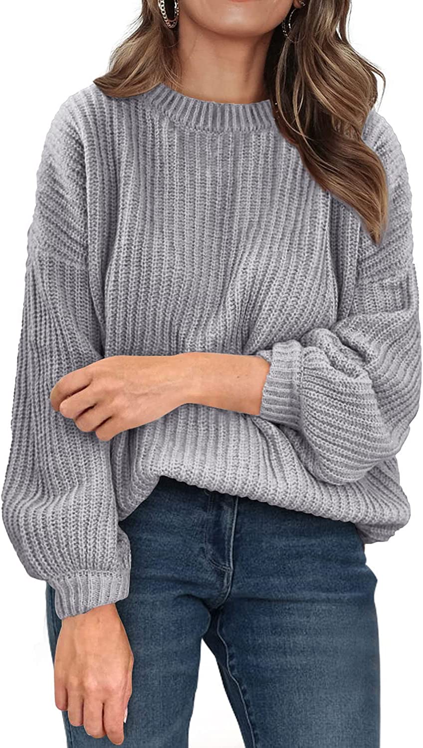 PRETTYGARDEN Women's Fashion Sweater Long Sleeve Casual Ribbed Knit Winter  Cloth