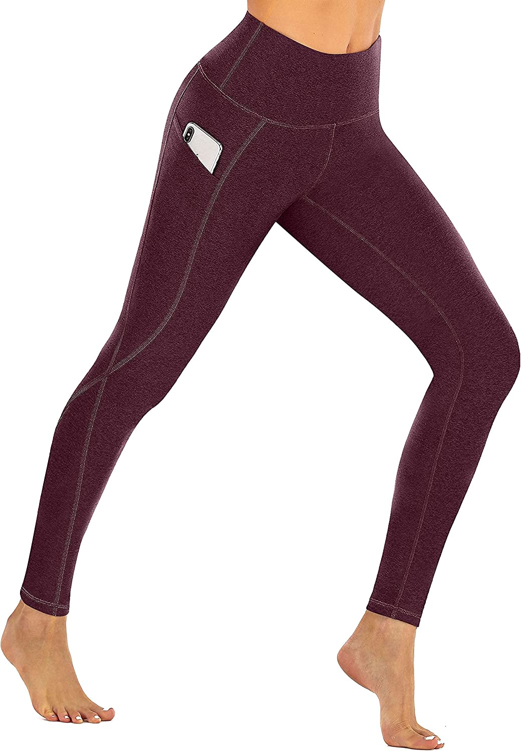 Ewedoos Capri Leggings with Pockets for Women High Waisted Yoga