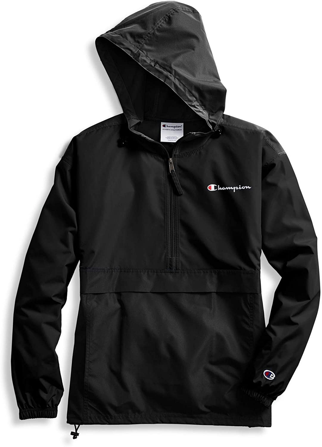 black champion windbreaker womens