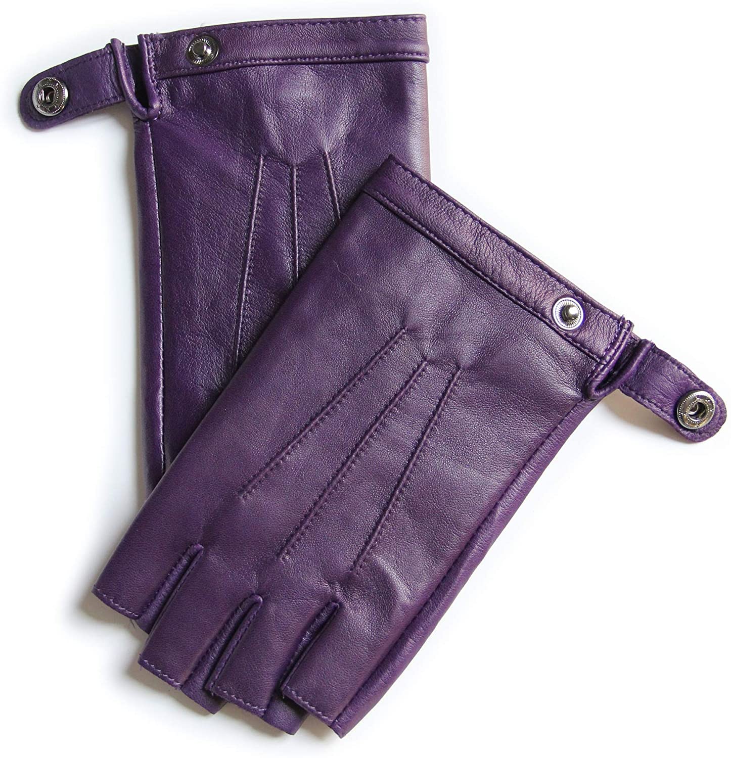 Elysian Fingerless Leather Gloves