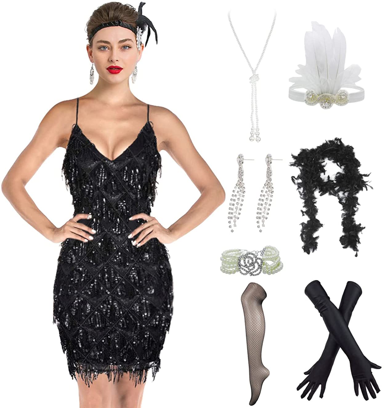 Off the hotsell shoulder flapper dress