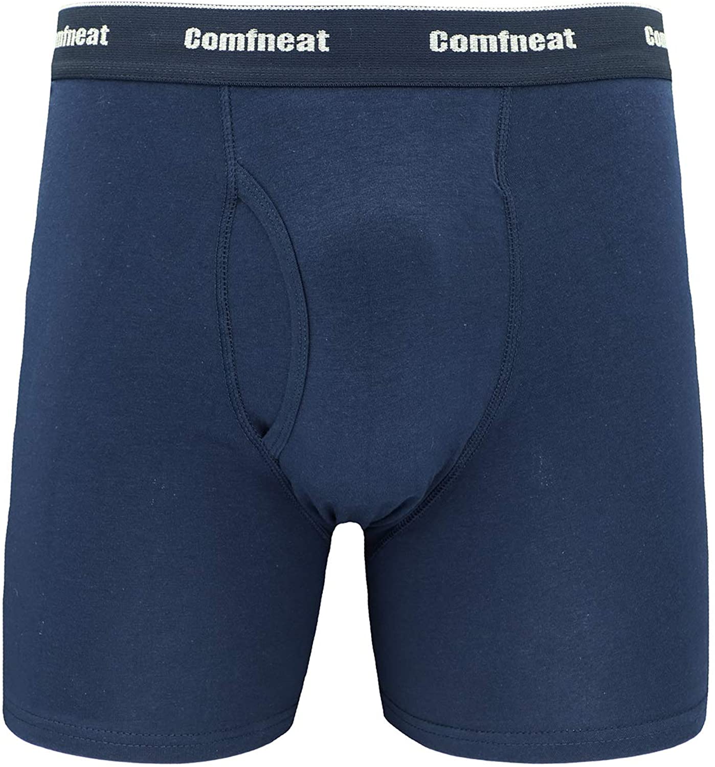 Comfneat Men's 6-Pack Boxer Briefs Cotton Spandex S-XXL Soft Tagless ...