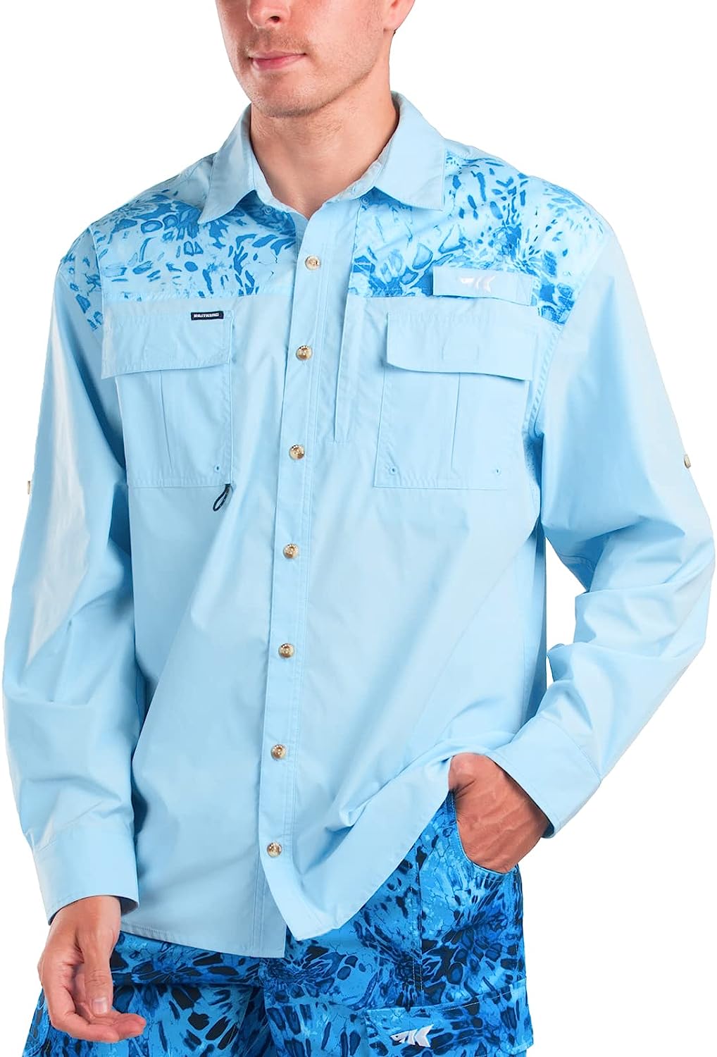Comprar KastKing ReKon Men's Fishing Shirts Smart Design, UPF 50+ Quick-Dry  Breathable, Roll-Up Long Sleeve Button-Down Shirts en USA desde Costa Rica