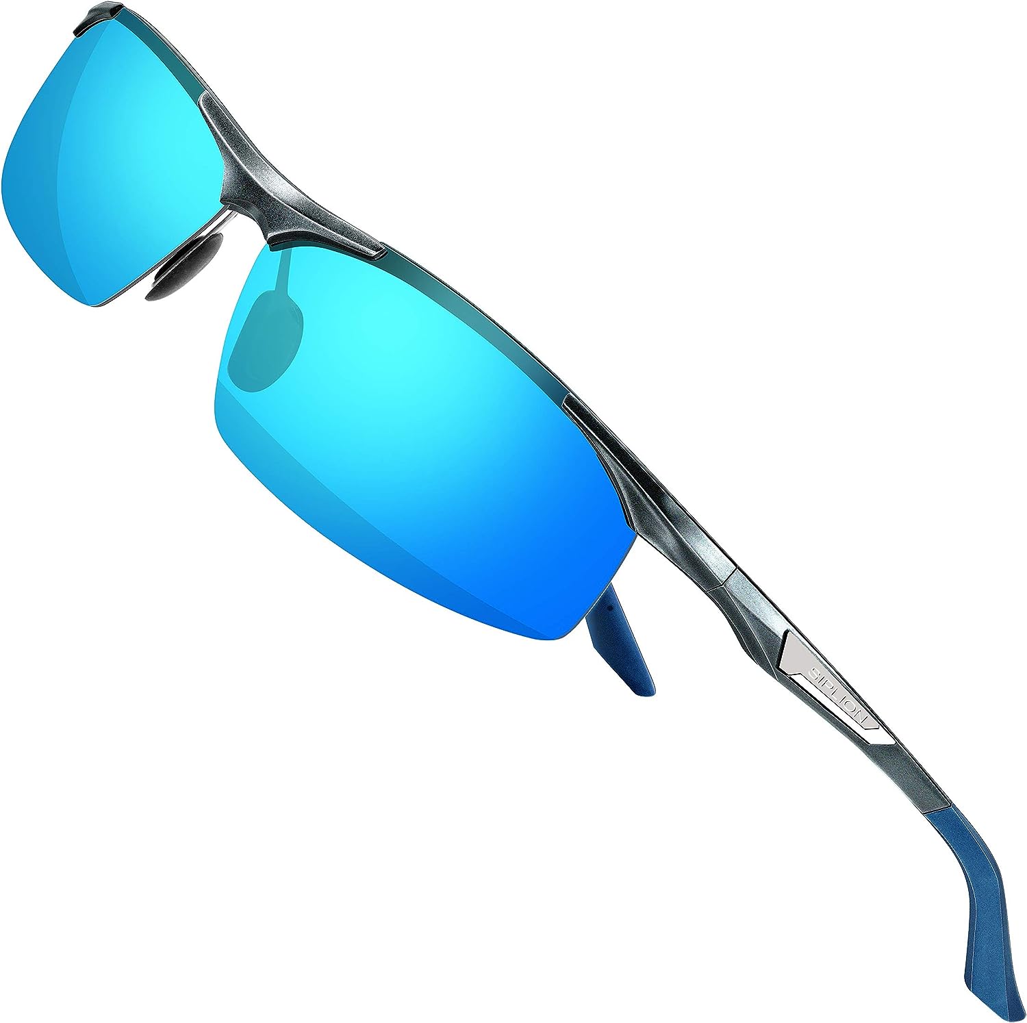 Men's Polarized Metal Sport Sunglasses for Fishing, Golf, and Driving