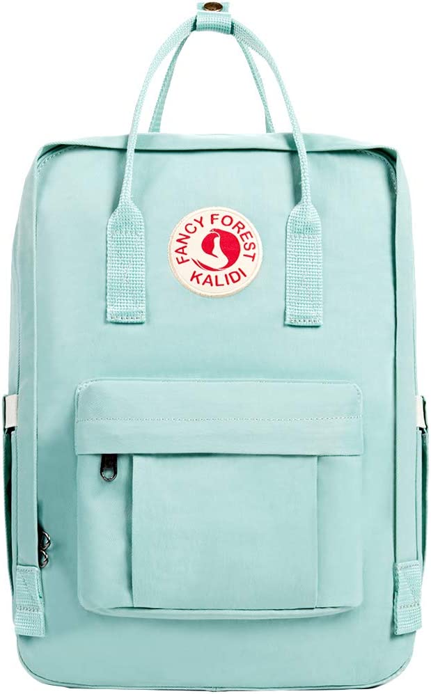 KALIDI Casual Backpack for Women,15 Inches Laptop Backpack Classic Camping Rucksack Travel Outdoor Daypack College Bag Army Green