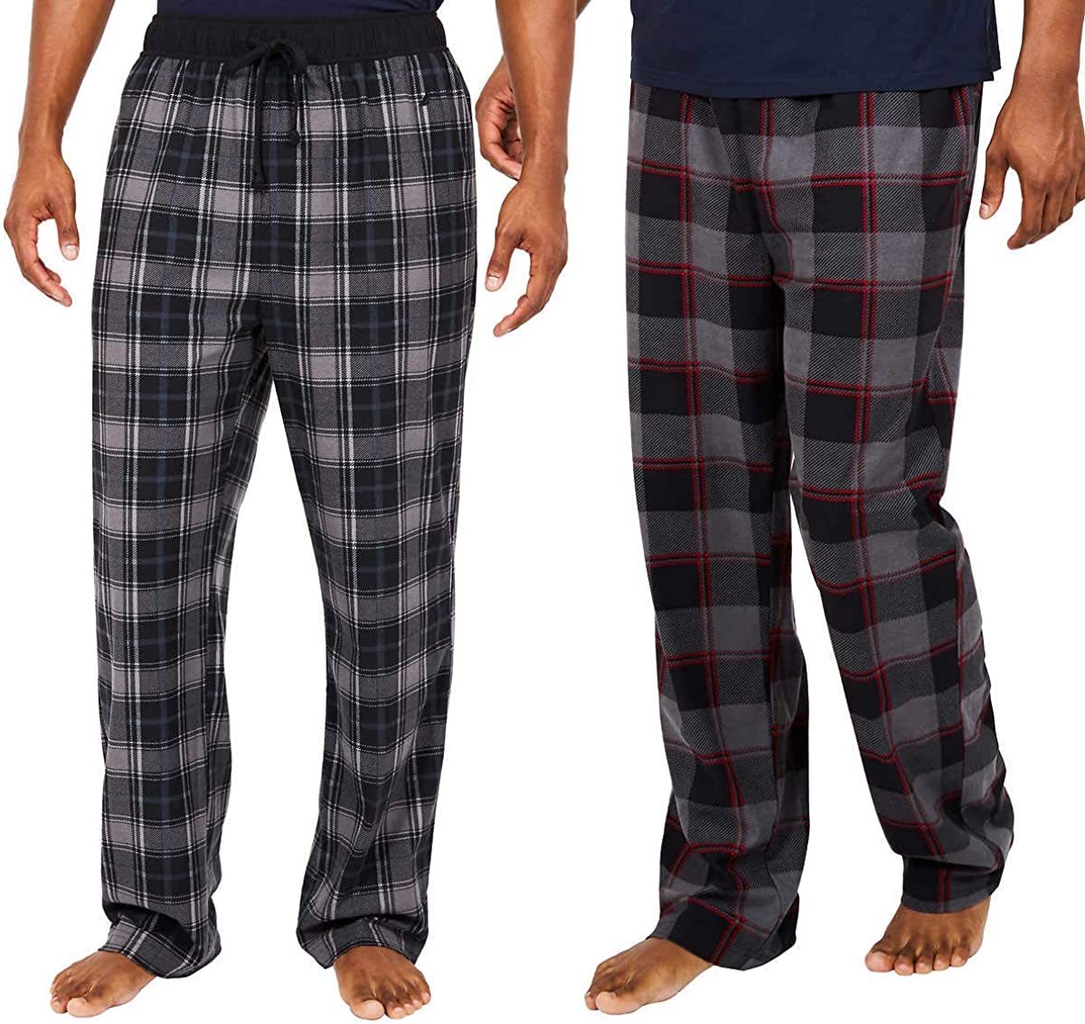 nautica men's fleece pants 2 pack