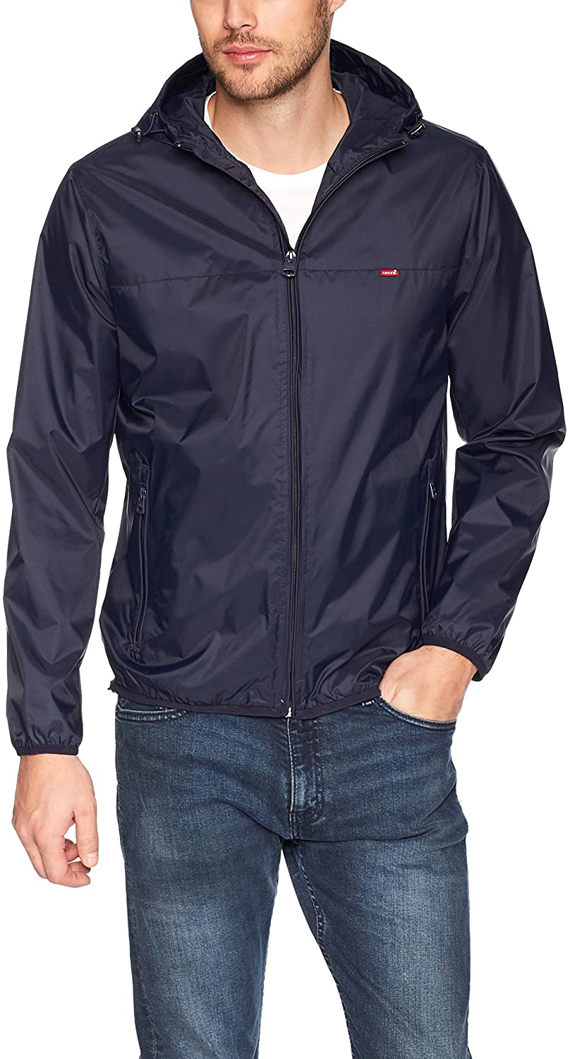 levis mens rain jacket