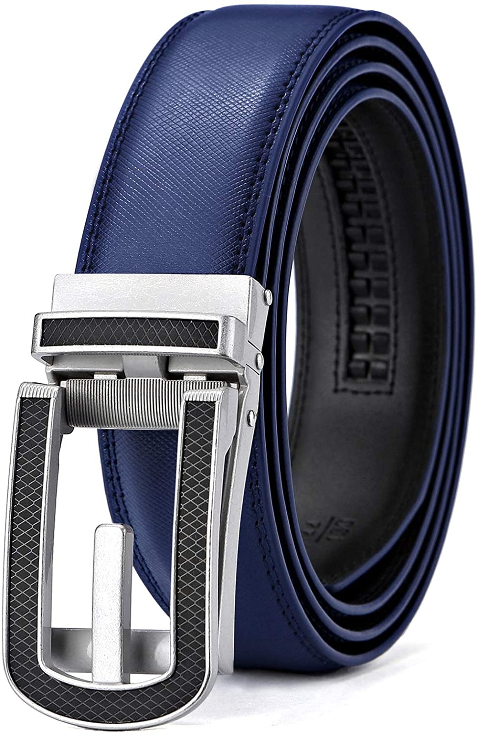 Men's Belt, Bulliant Leather Ratchet Belt For Men Dress With Click ...