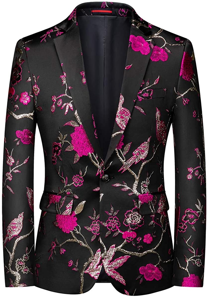 Print Prom Suit