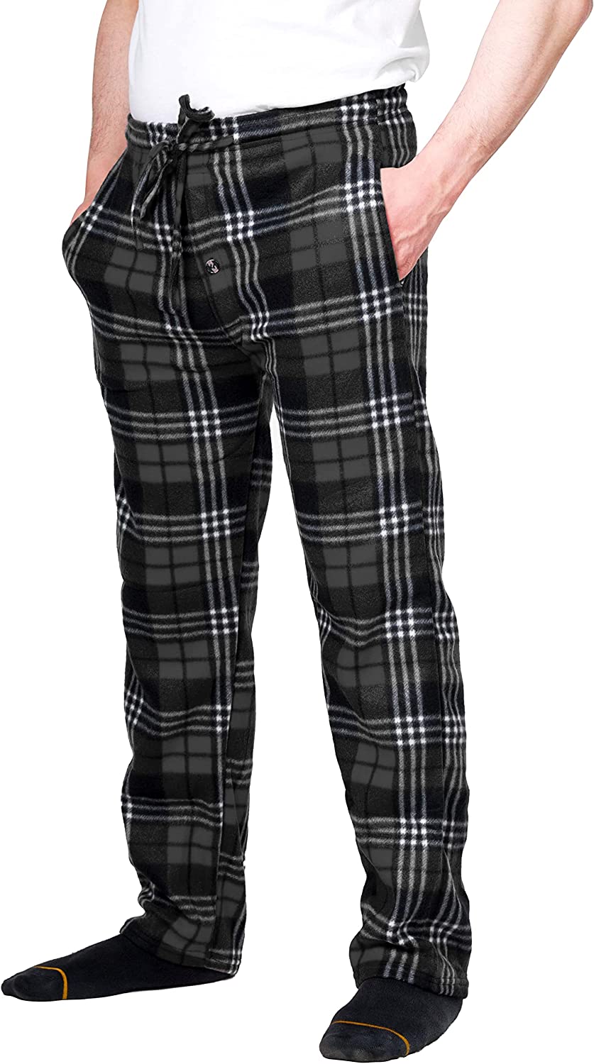 Mensplaid Fleece Pajama Pamts Plaid Pattern MultiColor  China Mens Pants  and Pyjama Trousers price  MadeinChinacom