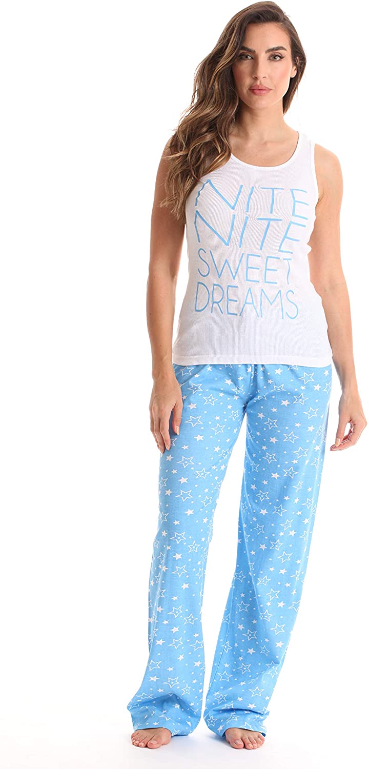 100% Cotton Pajama Pant Set with Jogger Bottom Women’s & Girls Just Love Mommy and Me 
