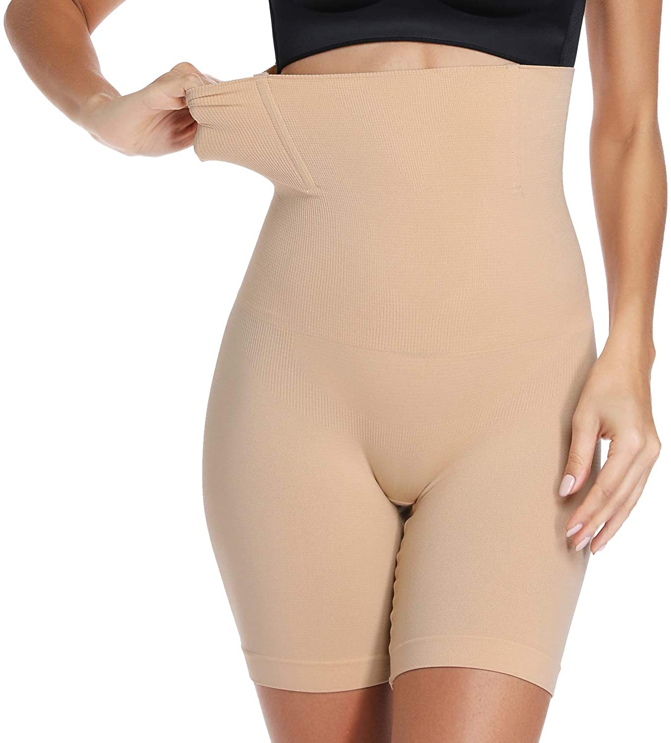 Joyshaper Shapewear Shorts for Women High Waist Tummy Control Panties Slip Short for Under Dresses 