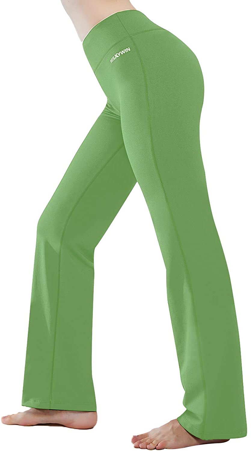  HISKYWIN Wide Leg Pants for Women Yoga Pants with