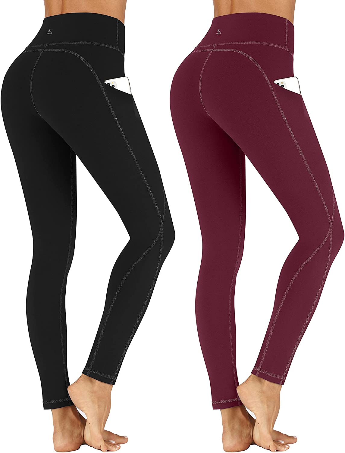 Womens Yoga Pants with Pocket Pack Women's Yoga Pants Leggings