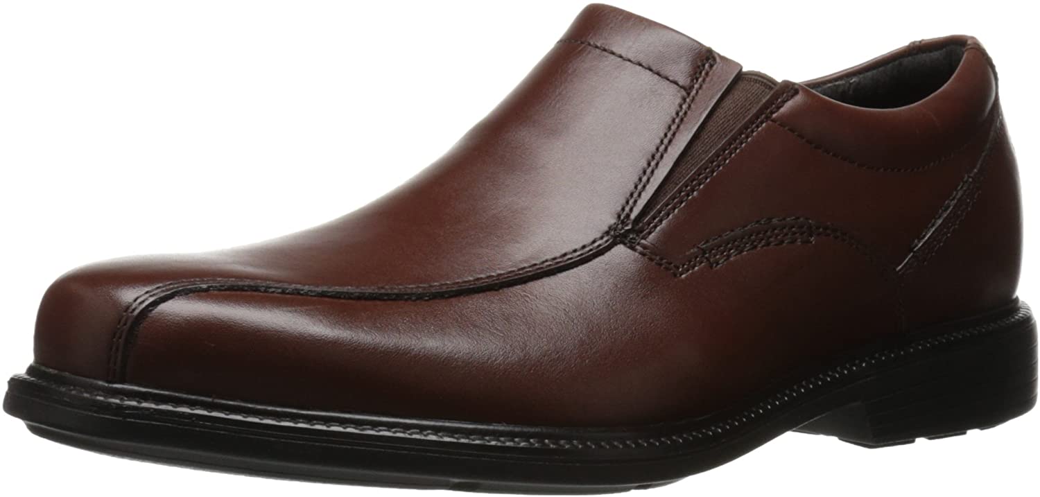Rockport Men's Charles Road Slip-On Leather M Black W Shoes | eBay
