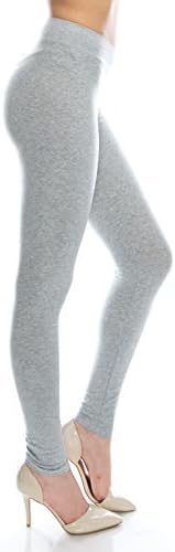 leggings for women cotton spandex : EttelLut Cotton Spandex Basic