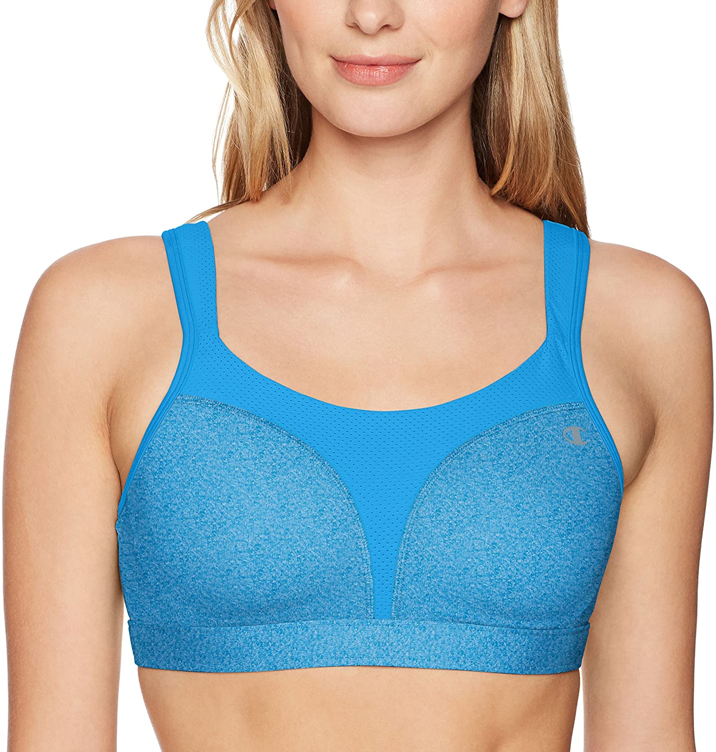 Champion Womens Spot Comfort Full Support Sport Bra Ebay 