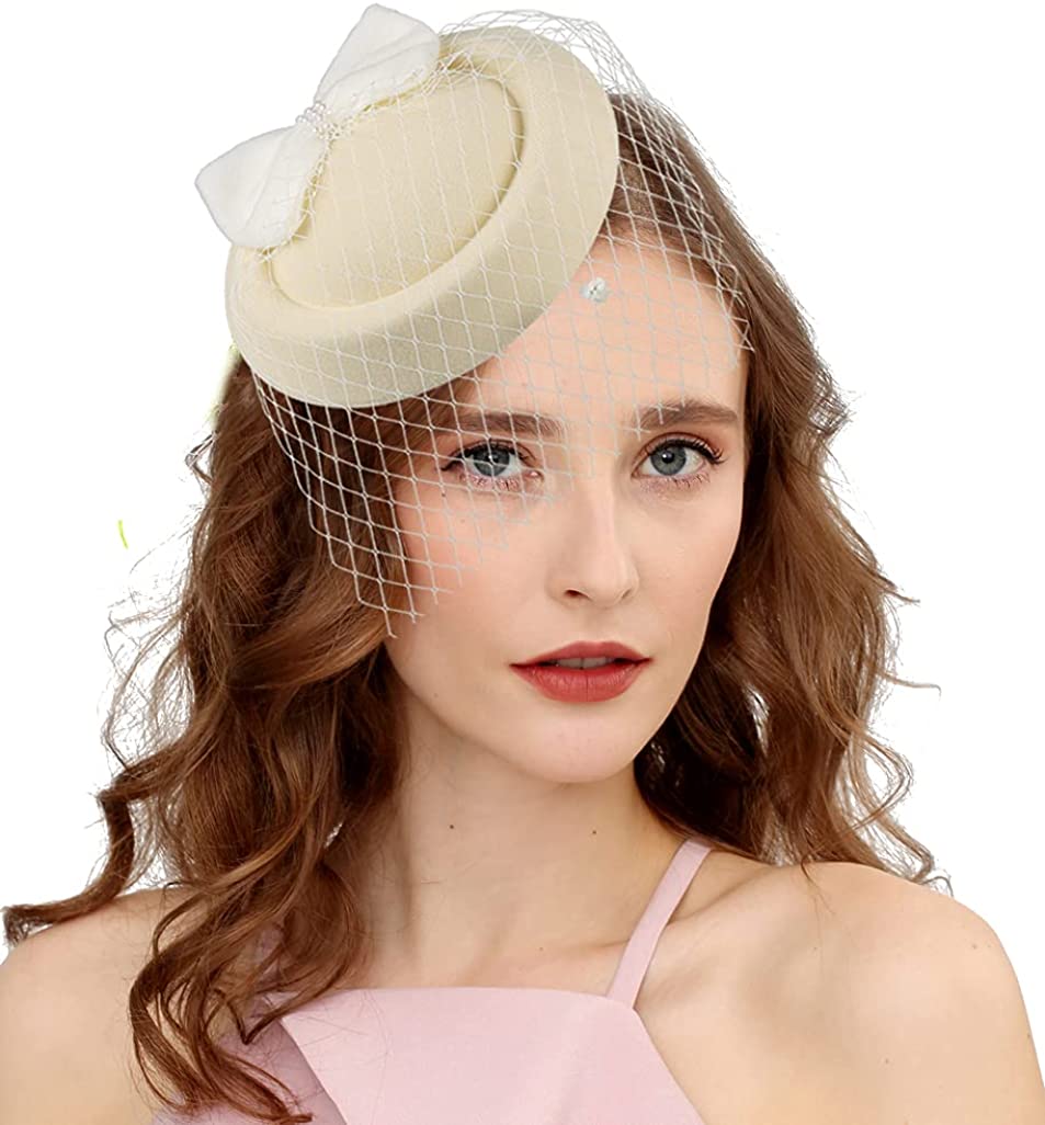 1950s Hats: Pillbox, Fascinator, Wedding, Sun Hats