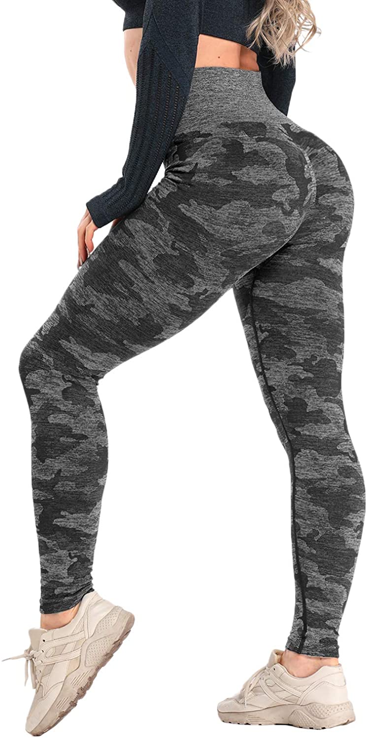 CFR Women Yoga Fitness Leggings Workout High Waist Stretch Pants Active Trousers