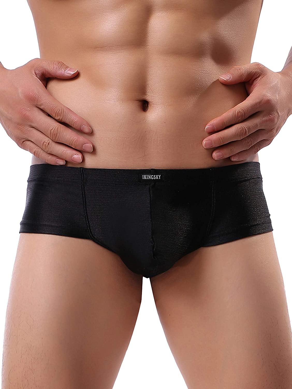 iKingsky Men's Low Rise Thong Sexy T-Back Mens Underwear Silky Under  Panties for Men (Small, 6 Pack) : : Clothing, Shoes & Accessories