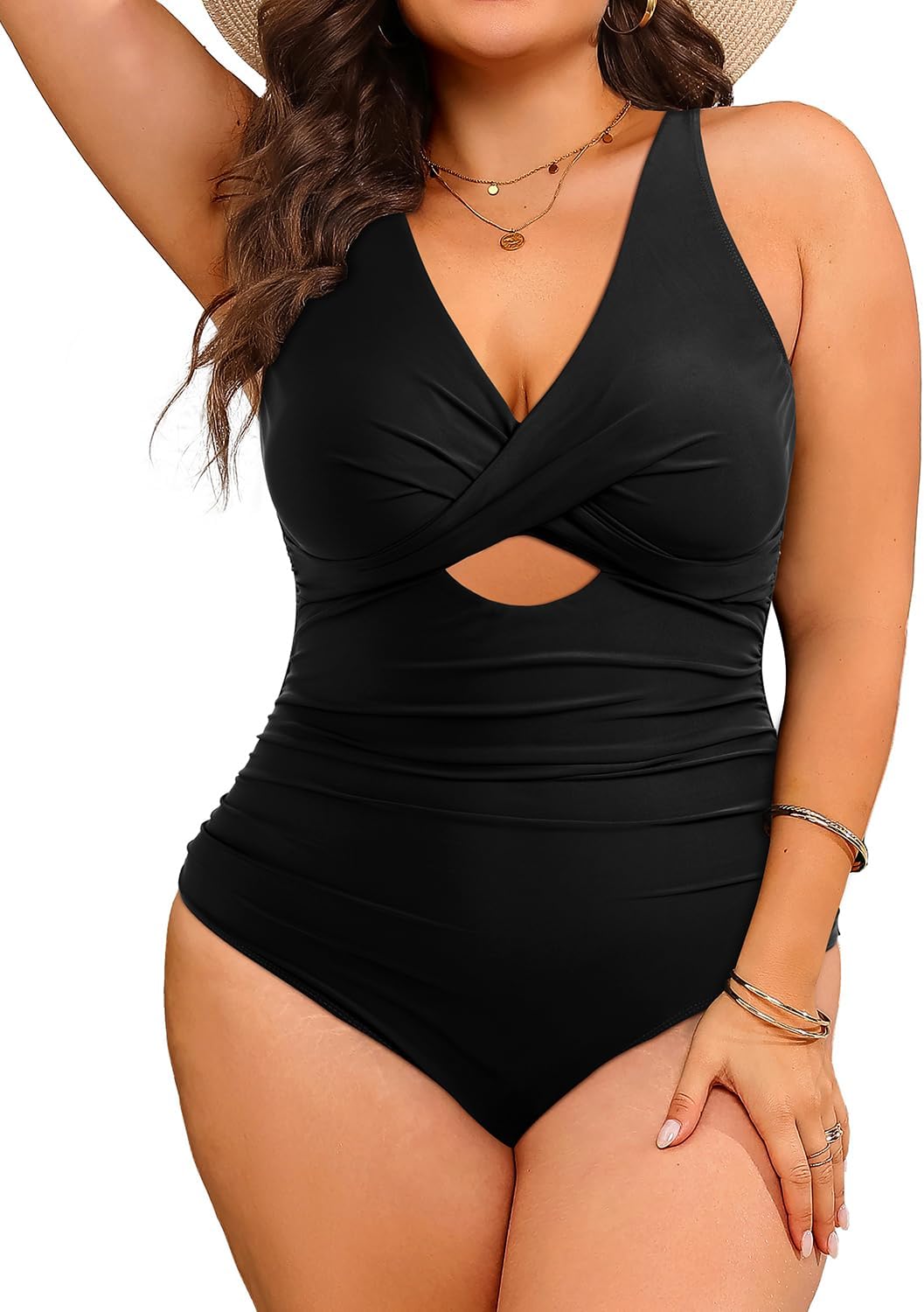 Miró Sol Swimsuit - Soft Removable Cups - Invisible Tummy Control - Ba —  Latinafy