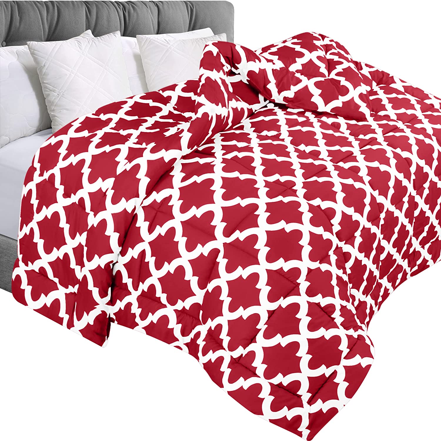 Comforter Duvet Insert Quilted with Corner Tabs Utopia Bedding