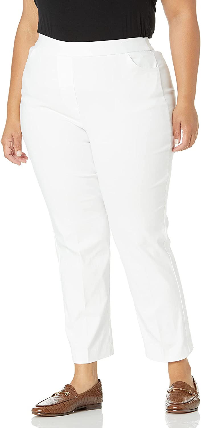 Alfred Dunner Women's Allure Slimming Missy Stretch Pants-Modern