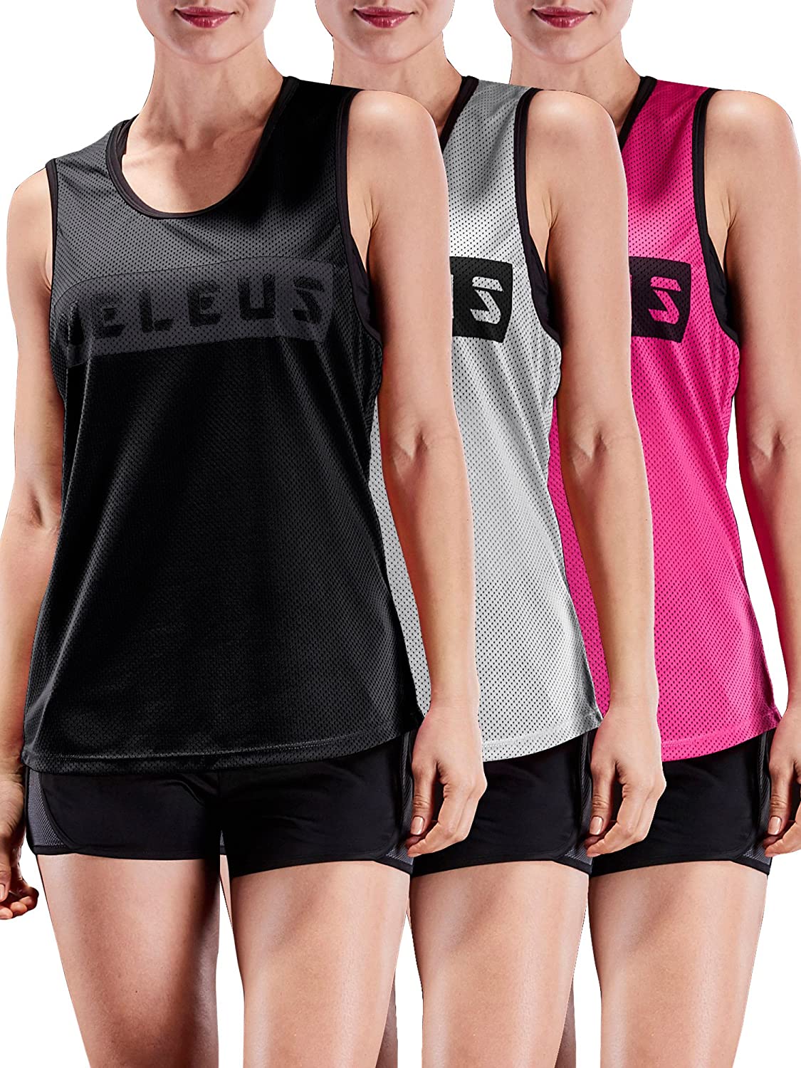 Neleus Womens Workout Shirts Yoga Top