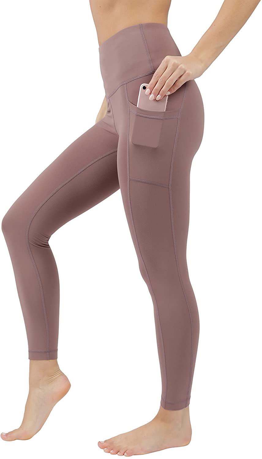 Yogalicious High Waist Ultra Soft Ankle Length Leggings with