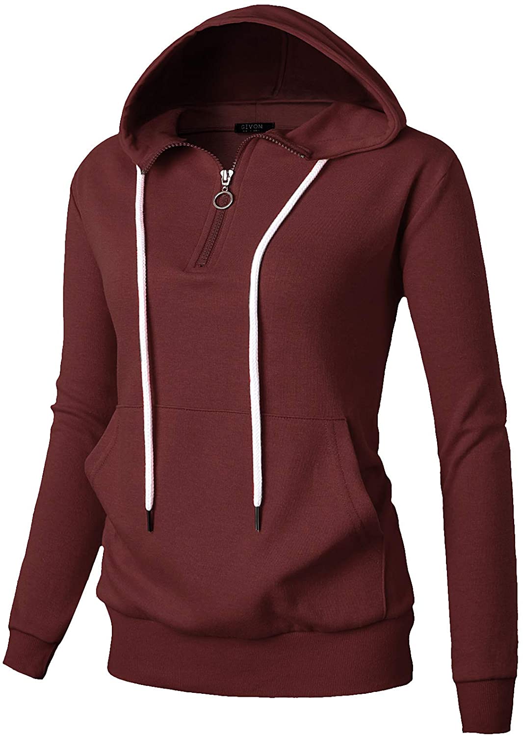 SAYFUT Women's Full-Zip Long Sleeve Hoodie Velour Sweatshirt Casual Joggers  Activewear Hooded Jacket with Pockets