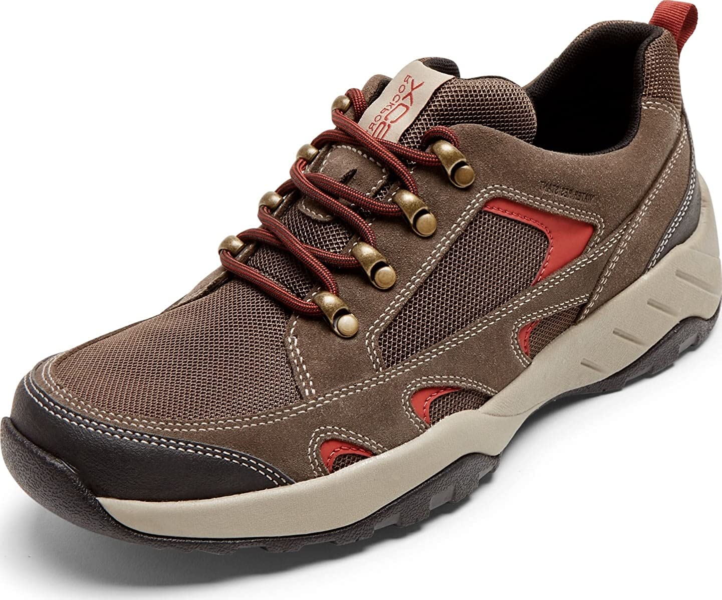 Rockport Men's XCS Riggs Blucher Water Resistant Walking Shoe, Triple Black  Suede/MESH, 8 - Yahoo Shopping