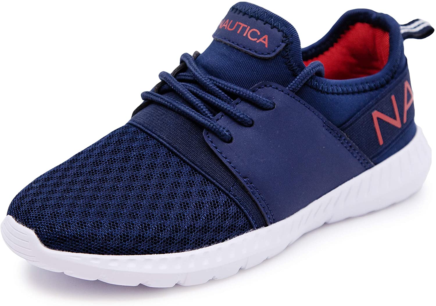 Nautica Kids Youth Sneaker Comfortable Athletic Running Shoes|Boys-Girls|-Kaiden/Kappil 