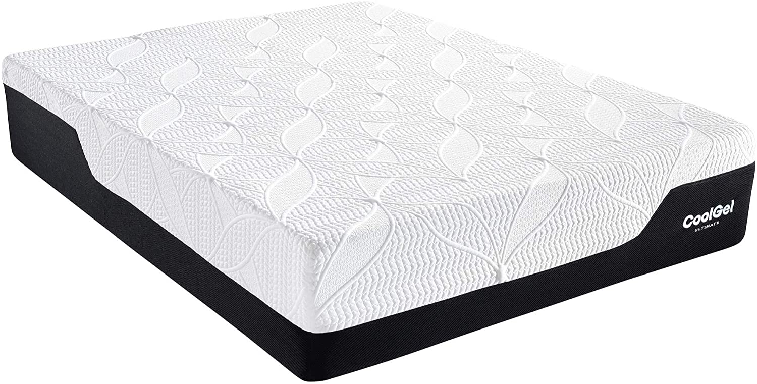 Classic Brands Cool Gel Chill Memory Foam 14-Inch Mattress ...