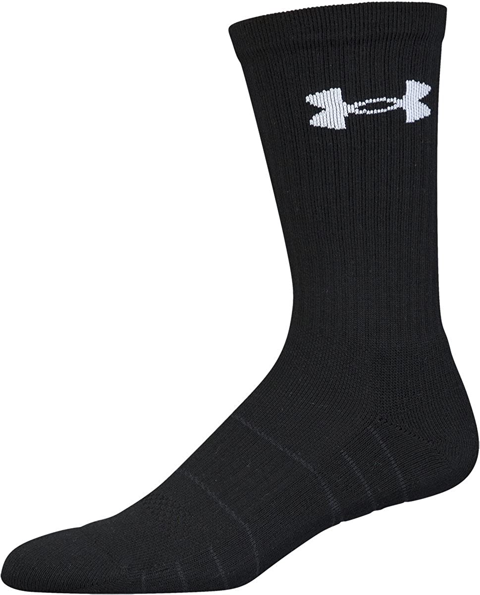 Under Armour Adult Elevated Performance Crew Socks, 3-Pairs | eBay