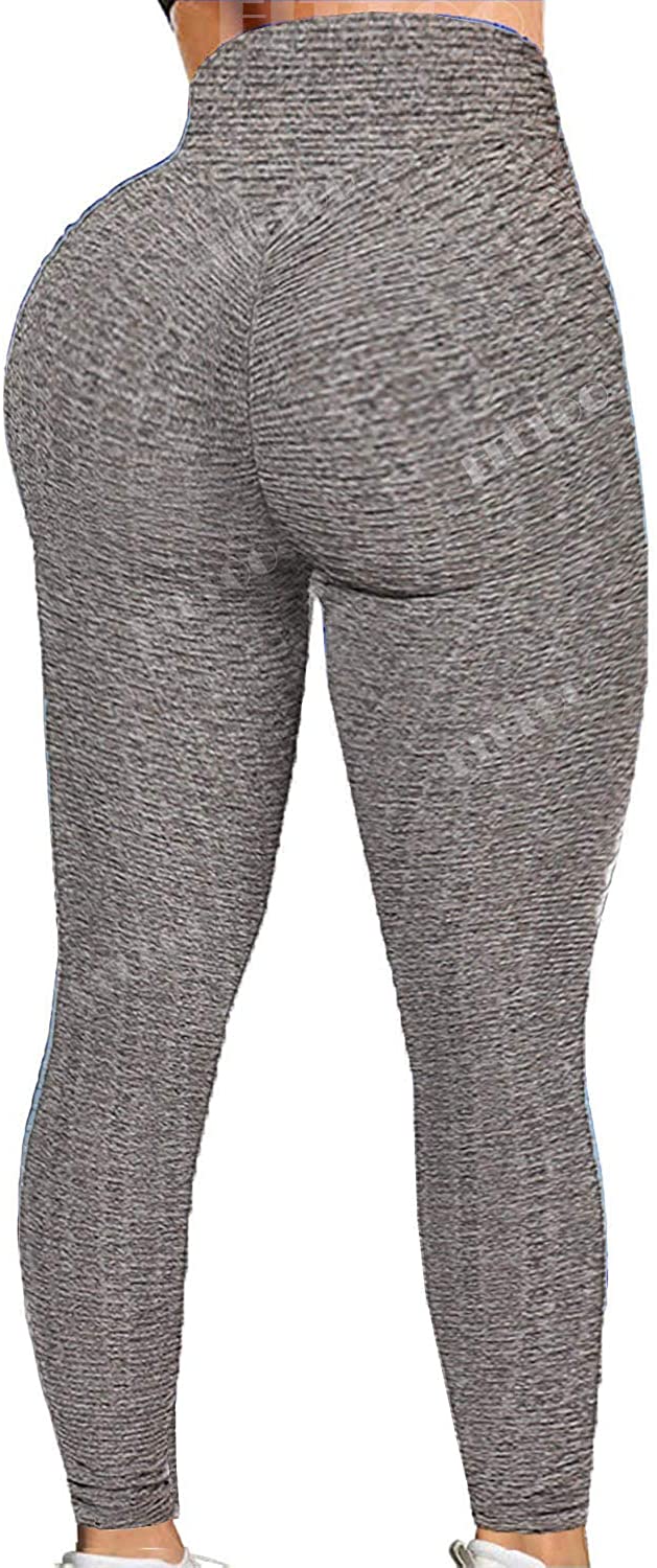 Buy FITTOO Womens High Waisted Yoga Pants Tummy Control Scrunched Booty  Leggings Workout Running Butt Lift Textured Tights Online at  desertcartSeychelles