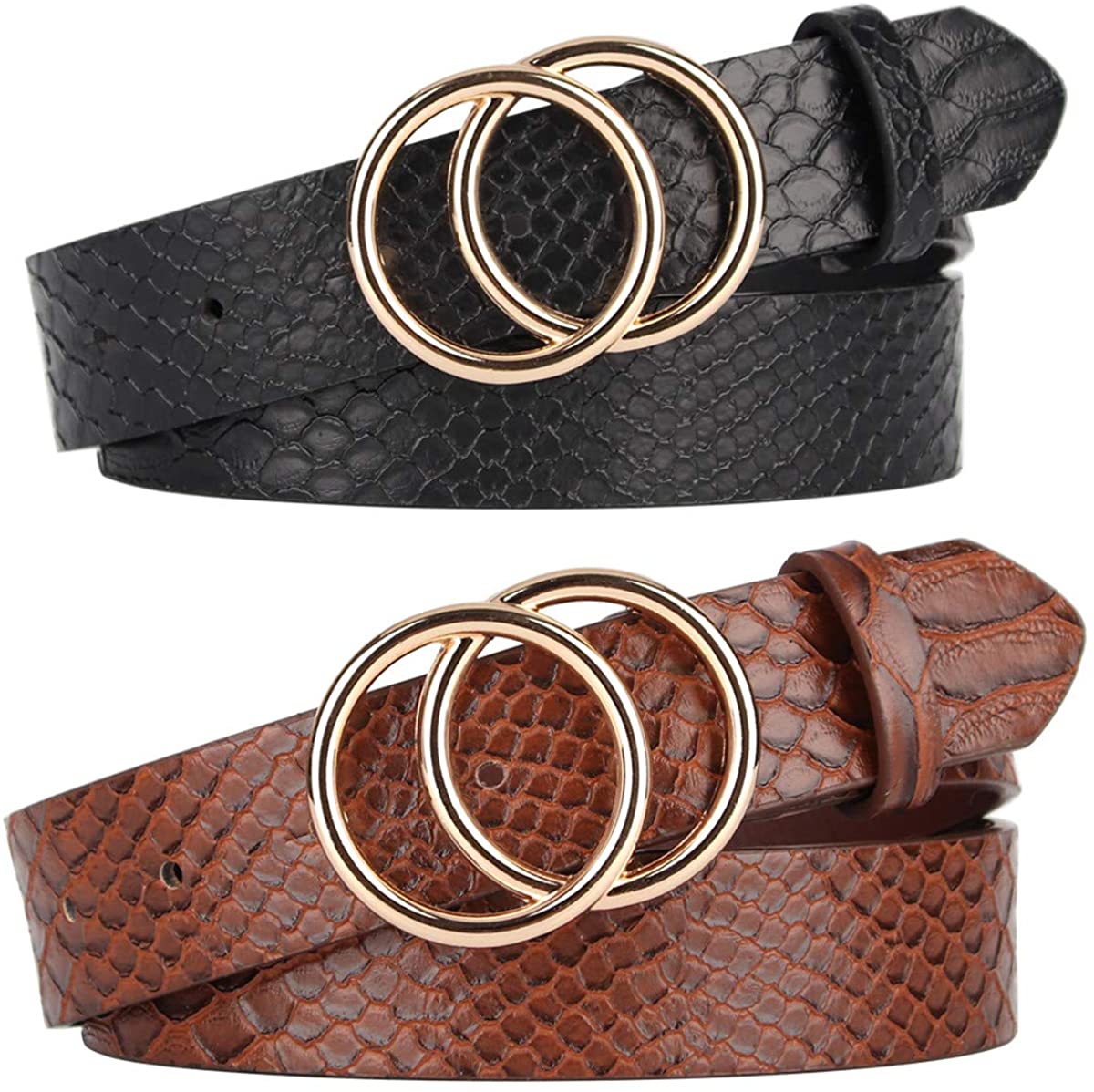 Fashion Designer Double O-Ring Buckle Belts - China High Quality Belts and  Fashion Leather Belt price
