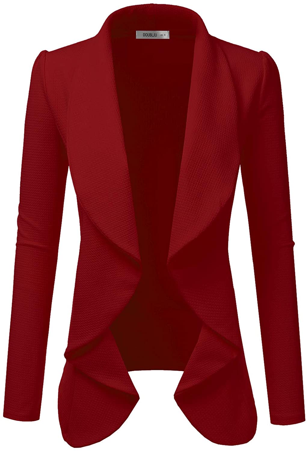 Plus size sale open front blazer