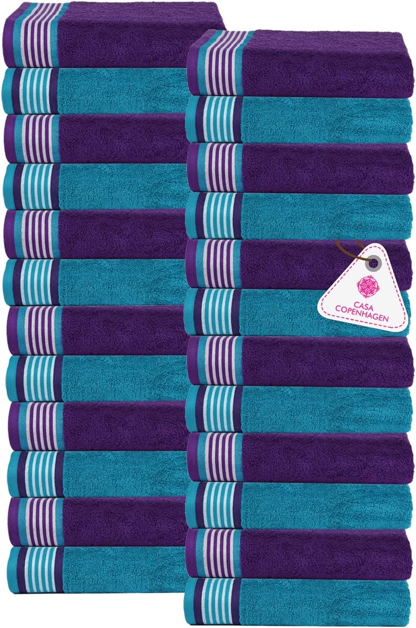 CASA COPENHAGEN Designed in Denmark 550 GSM 2 Large Bath Towels 2