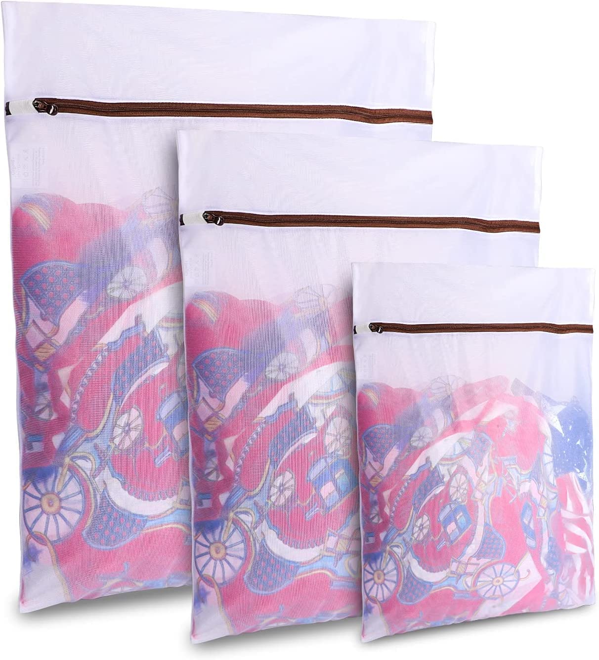 Buy 7Pcs Mesh Laundry Bags for Delicates with Premium Zipper