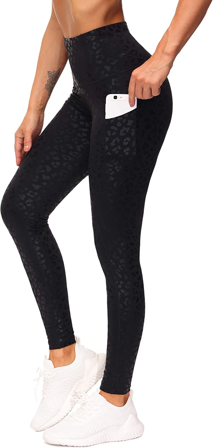 THE GYM PEOPLE Thick High Waist Yoga Pants for Women, Tummy Control Workout  Running Yoga Leggings with Pockets Black : : Clothing, Shoes &  Accessories